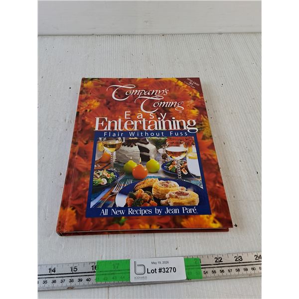 Company's Coming: Easy Entertaining Flair Without Fuss Cookbook