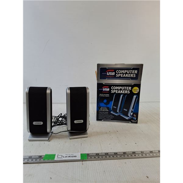 USB Computer Speakers ( as is)