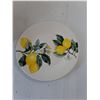 Image 2 : (24) Lemon Style Ceramic Salad Plates- NIB
