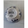 Image 3 : (12) Blue Floral Ceramic Bowls- NIB, One Broken