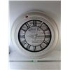 Image 1 : *Plastic Greenwich Clock Co. Wall Clock 29" Diameter, Cannot Ship