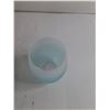 Image 4 : (24) Frosted Ombre Glass Candle Holders 5" Tall- Appear NIB