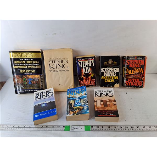 (8) Stephen King Novels- The Talisman, Dreamcatcher, Wizard and Glass, Misc.
