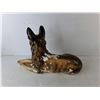 Image 3 : Vintage Chalkware German Shepherd Figurine 18" Long, Pickup Preferred