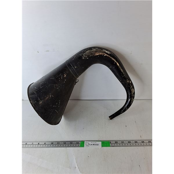 Vintage Metal Phonograph Internal Horn- Pickup Preferred