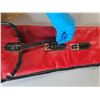 Image 2 : (2) Leather Style Rifle Cases Up to 48"- Broken Zipper Pull