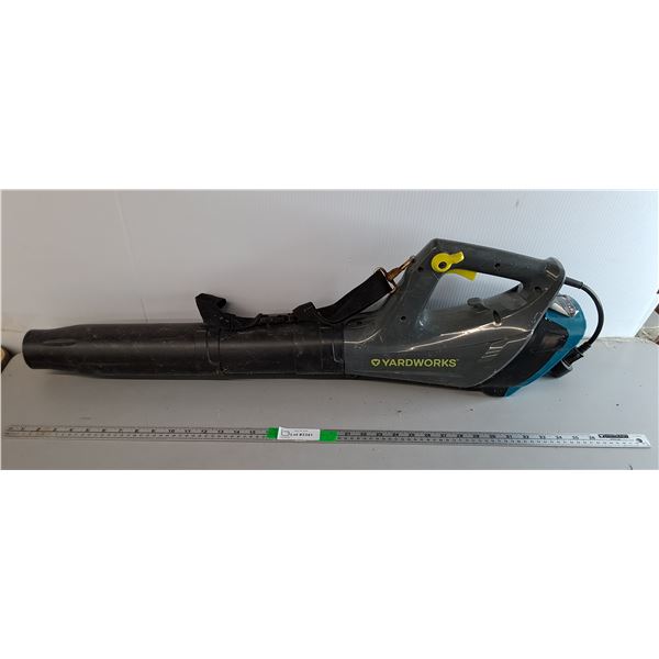 Yardworks Electric Leafblower- Powers On, Cannot Ship