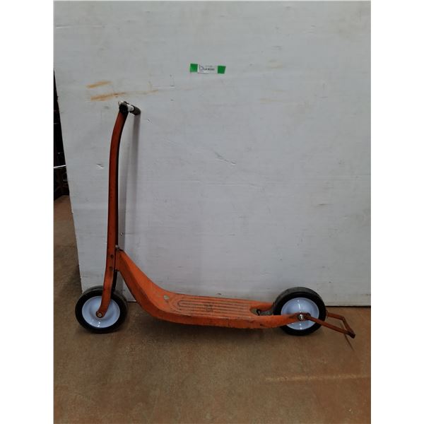 *Vintage Metal Scooter 38" Long x 31.5" Tall- Cannot Ship