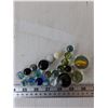 Image 2 : Cloth Bag & Glass Marbles