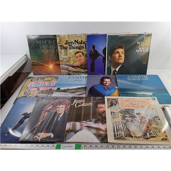 (12) Records- Zamfir, Nana Mouskouri, Wayne Newton, Misc.