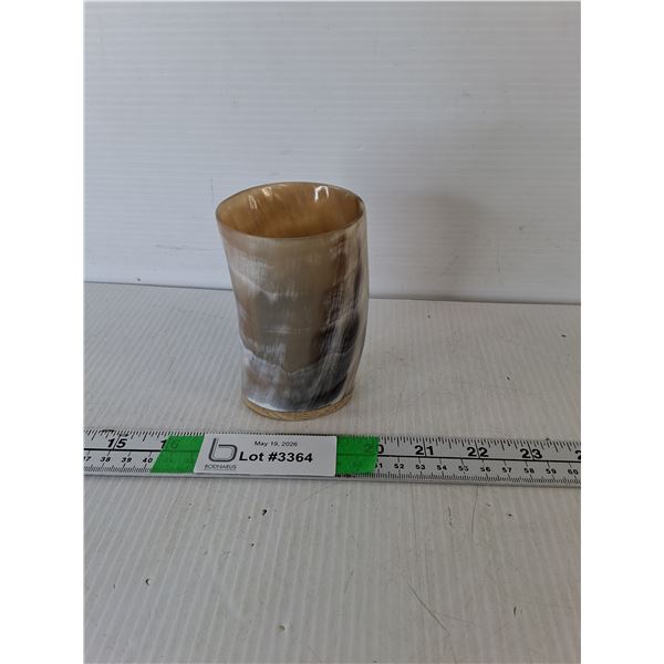 Ox Horn Cup 4.5" Tall