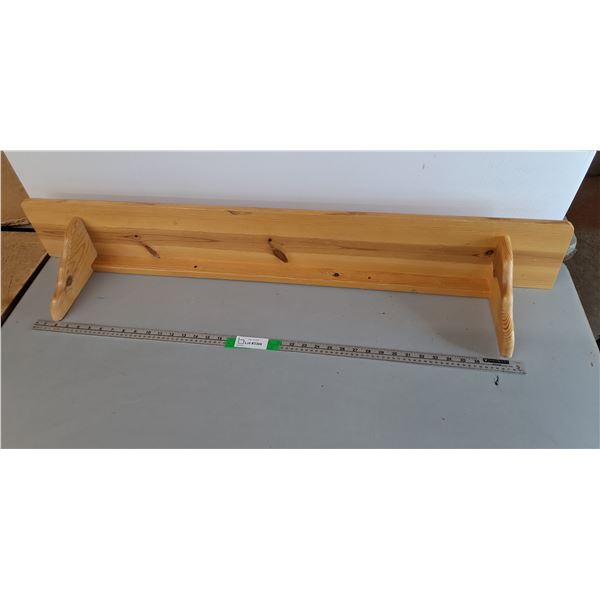 Wooden Wall Shelf 48" x 7" x 8"- Cannot Ship