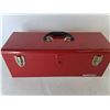 Image 4 : Mastercraft Metal Toolbox 18.75 x 7 x 7" & Sledgehammer 14.5" & Hammer 8.75", Scissors, Misc. - Cann