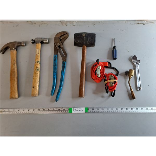 Sledgehammer 14", Torchhead, Adjustable Wrench, Misc. - Pickup Prefered