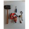 Image 2 : Sledgehammer 14", Torchhead, Adjustable Wrench, Misc. - Pickup Prefered