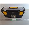 Image 1 : Rimax Plastic Toolbox 16 x 7 x 7", Multi Screwdriver, Wire Brushes, Clamps, Zip Ties, Misc.