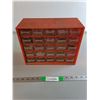 Image 1 : Plastic Parts Storage With Drawers 12 x 5.25 x 9.5", Screws, Washers, Misc.