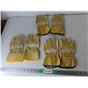Image 1 : (3) Pairs of Men's Workgloves- Approx. L