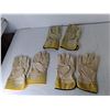 Image 2 : (3) Pairs of Men's Workgloves- Approx. L