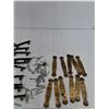 Image 3 : Vintage Amerock Carriage House Cabinet Drawer Pulls With Backplates