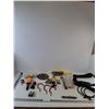 Image 1 : Ruler, Hooks, Twine, Brush, Purse Strap, Gate Latch, Misc