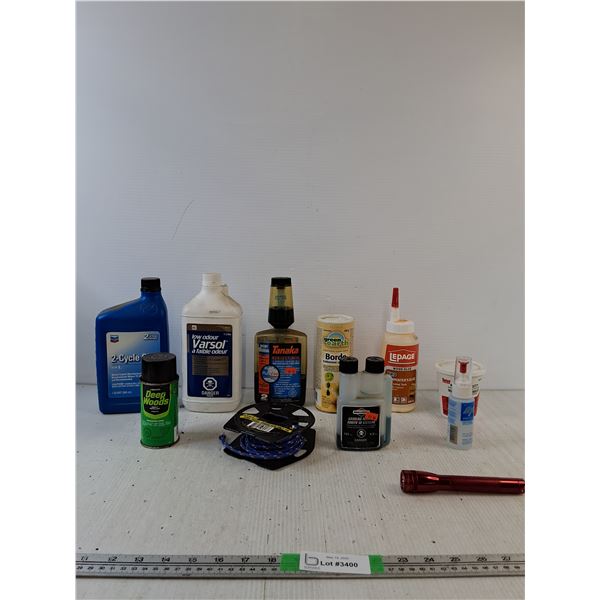 2-Cycle Oil, Low Odour Varsol, Tanaka Perfect Mix, Green Earth Bordo, Misc ( cannot ship)