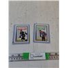 Image 1 : (2) Wayne Gretzky Hockey Cards ( cannot authenticate)