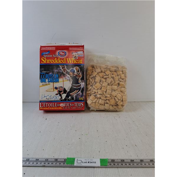 Shredded Wheat Cereal Endorsed by Wayne Gretzky