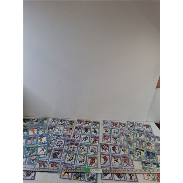 (16) Sleeves of Hockey Cards ( as is, cannot authenticate)