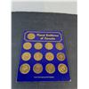 Image 2 : Shell Oil Commemorative Medallions Set (as is, cannot autheticate)