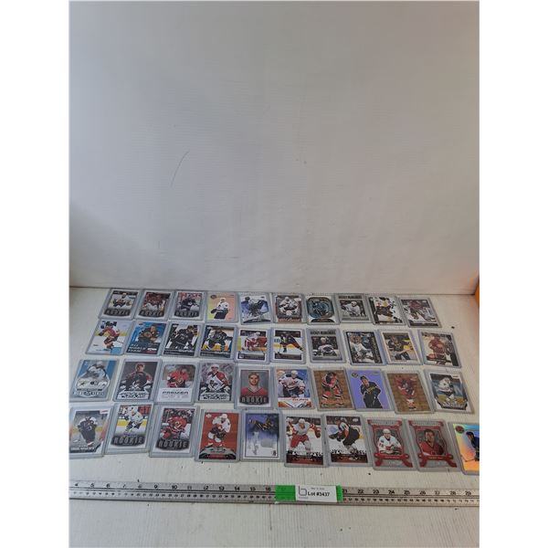 (40) Various Upper Deck Hockey Cards ( as is, cannot authenticate)