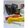 Image 2 : (2) Business Card Books, (14) Note pads, Rope, BBQ Lighter