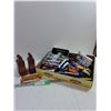 Image 1 : (2)  Elevator Banks, Glasses, Box of Pens, Markers