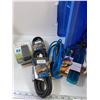 Image 2 : (6) Extension Cords, Power Surge Protector, Power Bar, 15x9.5x17" Tote