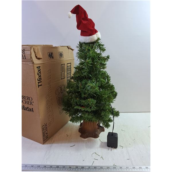 Singing Christmas Tree, needs TLC