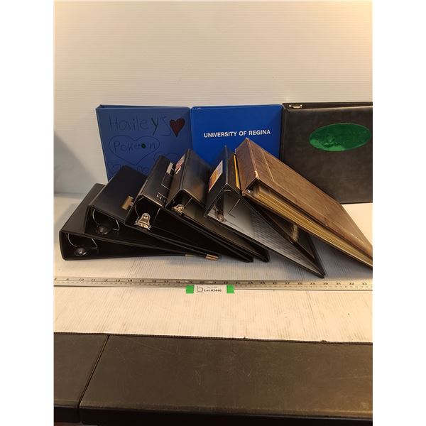 Assorted Card Collector Binders