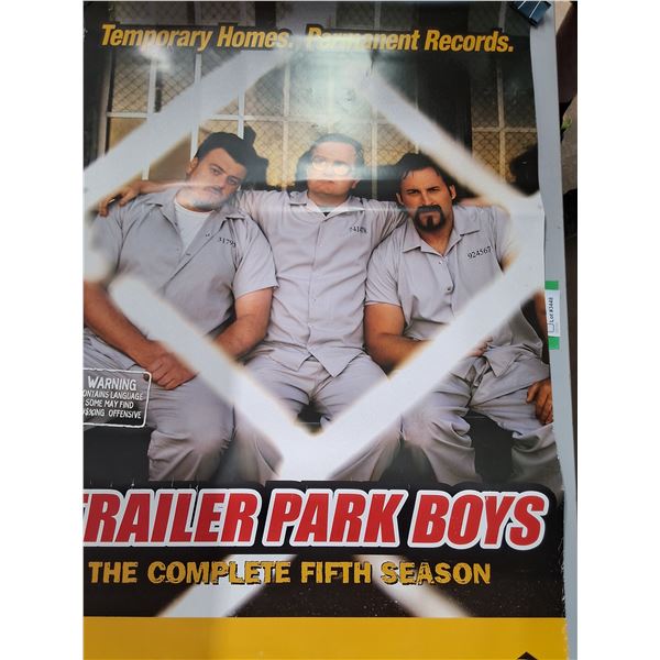 (5) Assorted Posters - Trailer Park Boys, Dali, Hockey, Dogs Playing Poker, Abstract