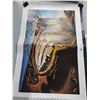 Image 4 : (5) Assorted Posters - Trailer Park Boys, Dali, Hockey, Dogs Playing Poker, Abstract