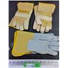 Image 1 : (3) Pairs Work Gloves Unused Assorted Sizes
