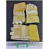 Image 1 : (3) Pairs Work Gloves Assorted Sizes Unused