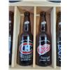 Image 3 : Labatt Blue Stanley Cup Champions Collectible Beer Bottles Empty, in Wood Display Case