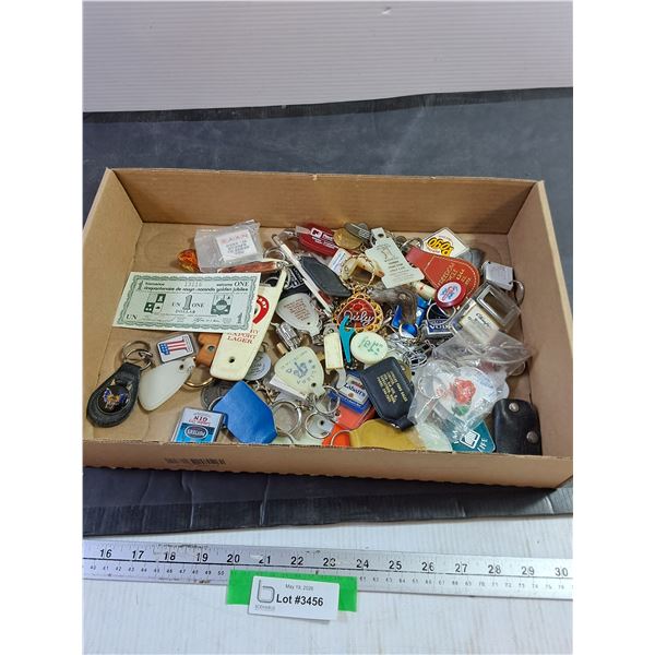Assorted Advertising  Keychains, Bottle Openers