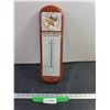 Image 1 : Retro Texaco Metal Sign w/ thermometer 18"x6"