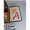 Image 5 : Assorted Office Supplies, (3) Metal Cases & Where There's a Will There's An A VHS