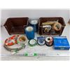 Image 1 : Stackable Bins, Assorted Tapes & Plumbing Supplies