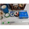 Image 3 : Stackable Bins, Assorted Tapes & Plumbing Supplies