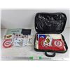 Image 1 : Assorted Hockey Collectibles & Faux Leather Case