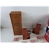 Image 3 : Alberta Springs Whisky Wooden Box, Montreal Canadiens Keychains & Bucket, Grain Elevator Coin Banks