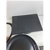 Image 4 : Bulova Quartz Wall Clock, Hand Held Mirror, Spinning Platform, 13" Frying Pan
