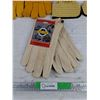 Image 2 : (3) Pairs of Work Gloves - Size L
